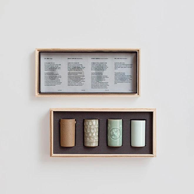 Four Contemplations Cup Set