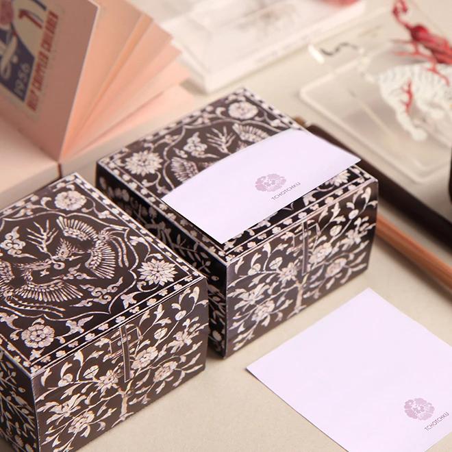 Mother-of-Pearl Phoenix Adhesive Memo Stickers