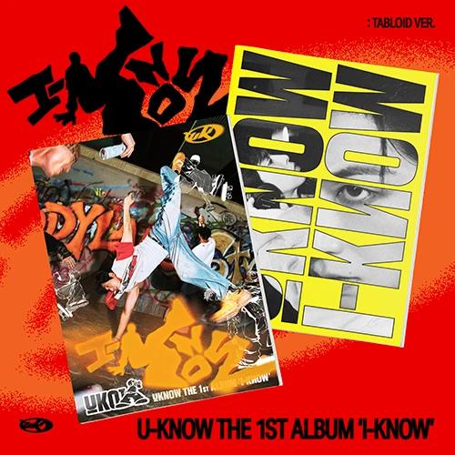 [SET/Album 2 EA] U-Know (YUNHO) - 1st Studio Album [I-KNOW] (Tabloid Ver.)