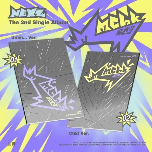 NEXZ - The 2nd Single Album [Mmchk] (Umm…ver. / Chk! ver.) SET, 2 Album EA