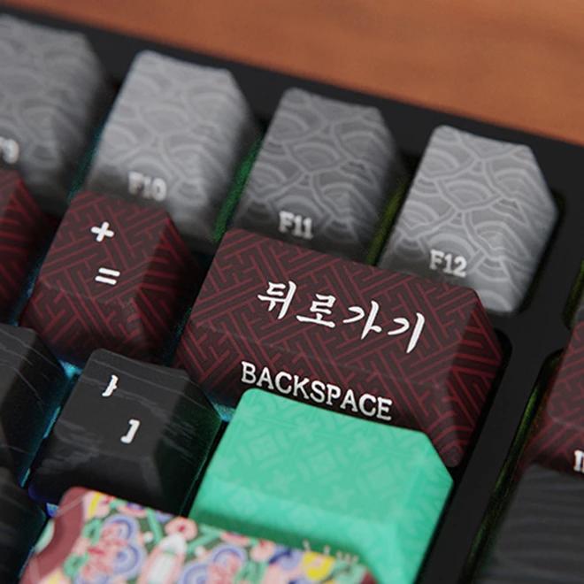 Dancheong Mechanical Wired Keyboard (Black) (Single Purchase) 2024 Korea Tourism Competition