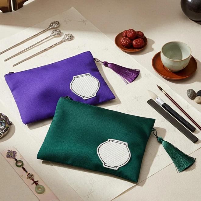 Flat Dal Moon Jar Pouch
