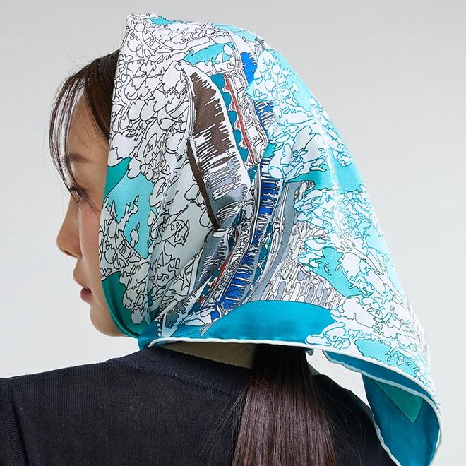 Baekak Chunhyo-do Scarf (Green)