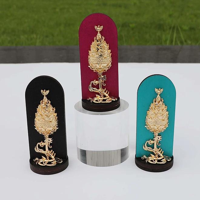 Gilt-bronze Incense Burner Miniature (Smallest Size)