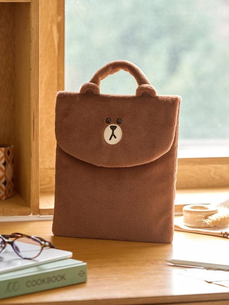 LINE FRIENDS Hug Brown Season 4 iPad Pouch