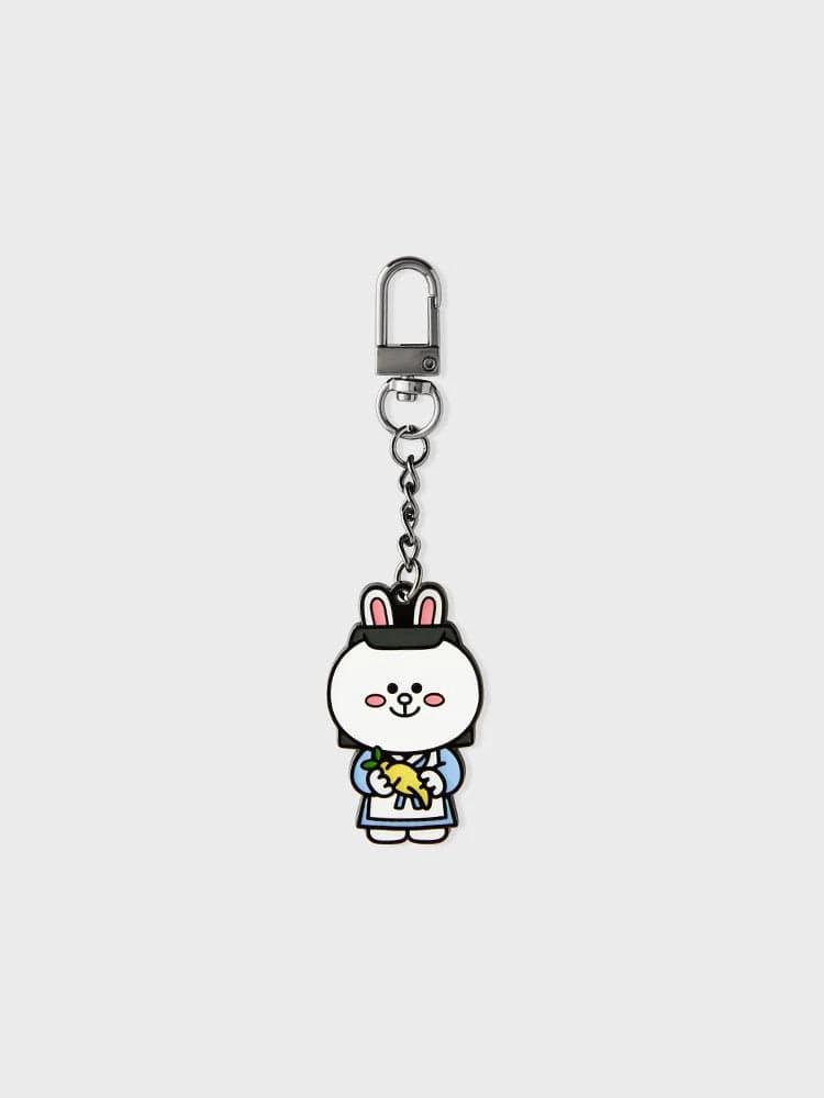 LINE FRIENDS Cony Tourist Metal Keychain