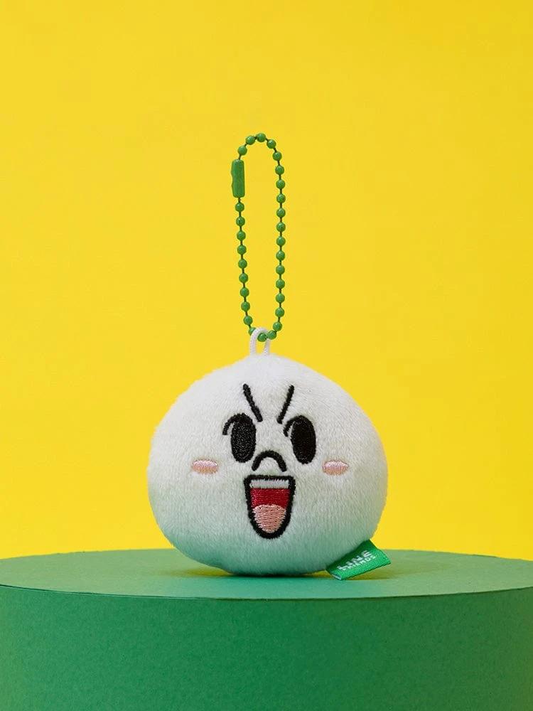 LINE FRIENDS Moon Original Plush Face Keyring
