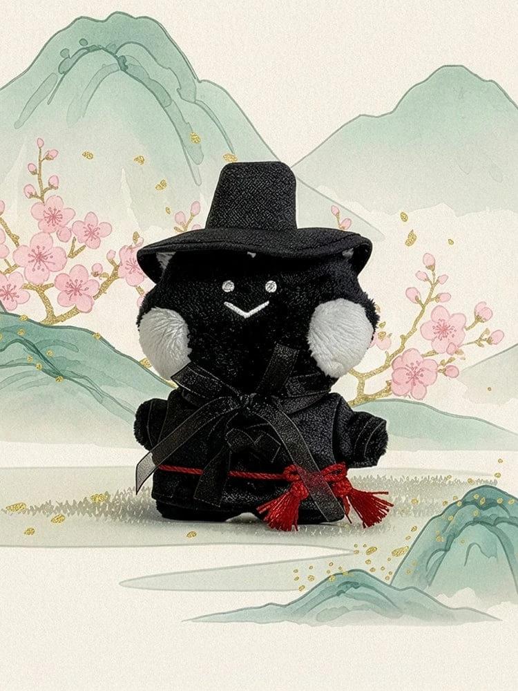 LINE FRIENDS minini Renini K-souvenir Grim Reaper Plush Keychain