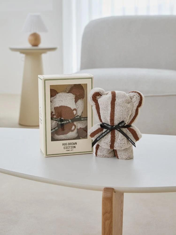 LINE FRIENDS SONGWOL BROWN BASIC SHAPE TOWEL