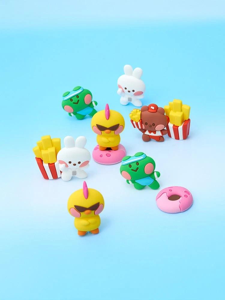 LINE FRIENDS minini Winter World Magnet Set