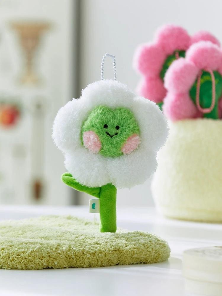 LINE FRIENDS minini Flower Renny Plush Keyring