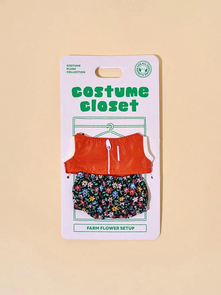 LINE FRIENDS minini Farm Closet Floral Pants Setup