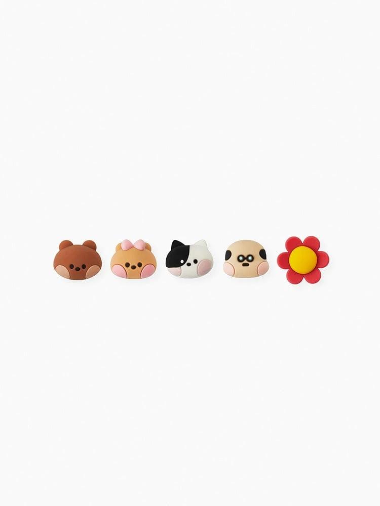 LINE FRIENDS minini Collé Dart Sticker 01