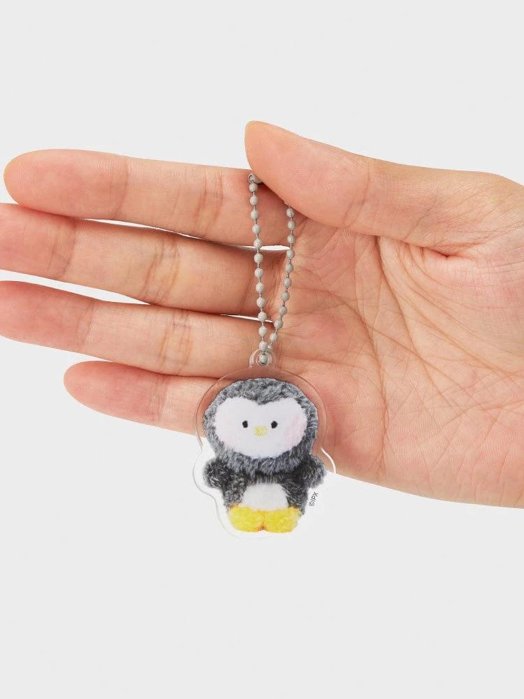 MININI Penguin Mini Acrylic Keychain