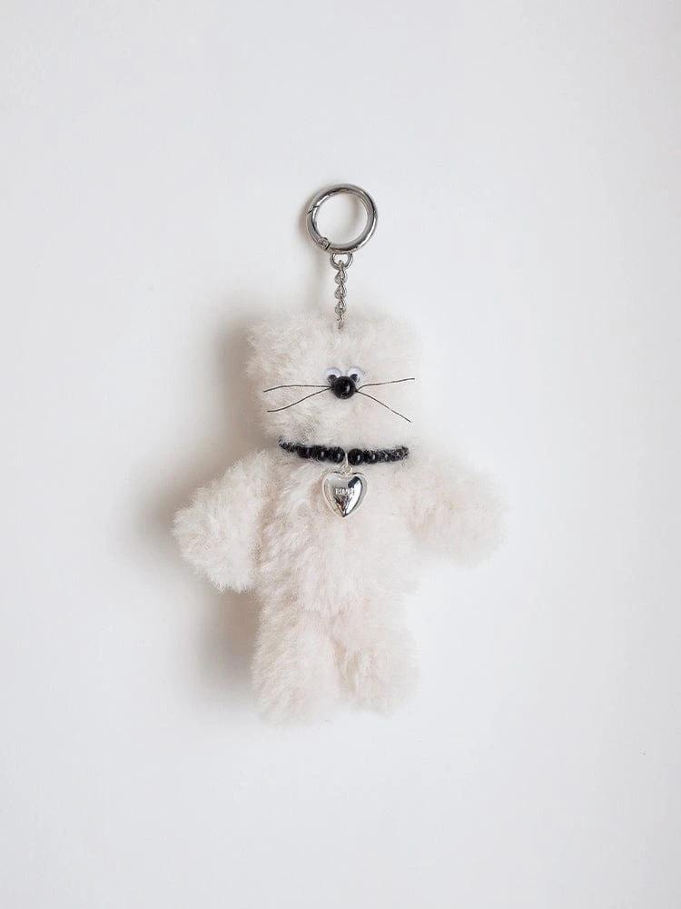 MNH Cream Plush Keyring