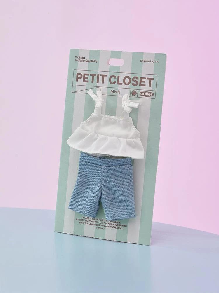 MNH 25 FW Petite Closet Flare Top Denim