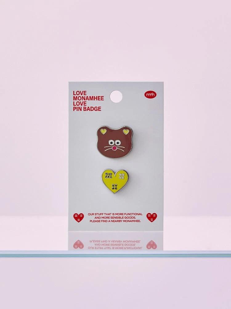 MNH Bread Metal Pin Badge