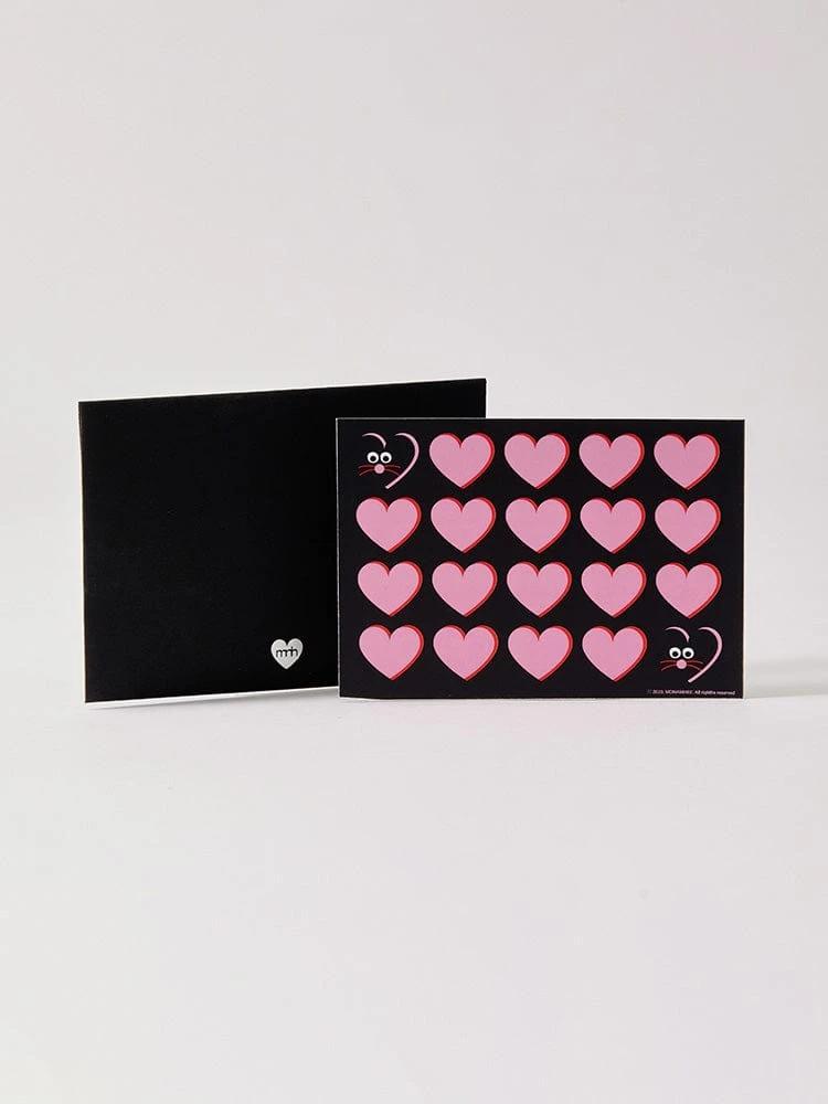 MNH Postcard Envelope Set (Black Heart ver.)