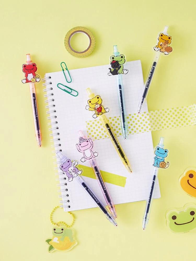 Pickles The Frog Acrylic Clear Gel Pen