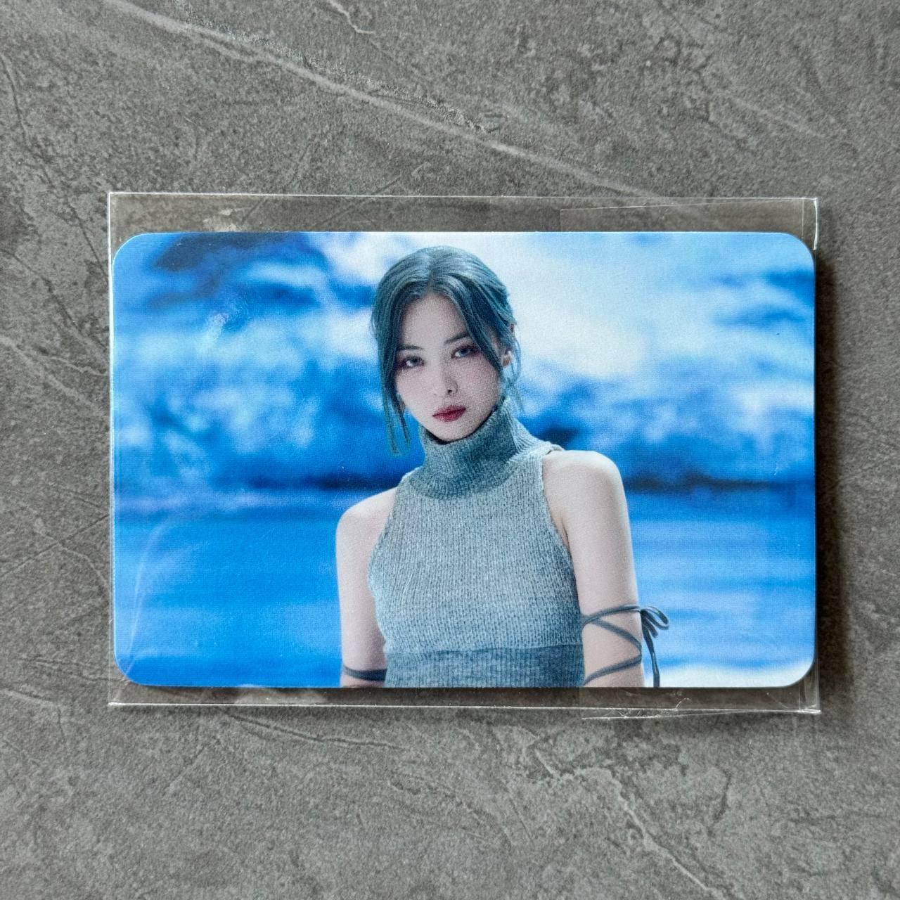 Ryujin ITZY 6th Mini Album Cheshire Aladin Pre-order Official Photocard