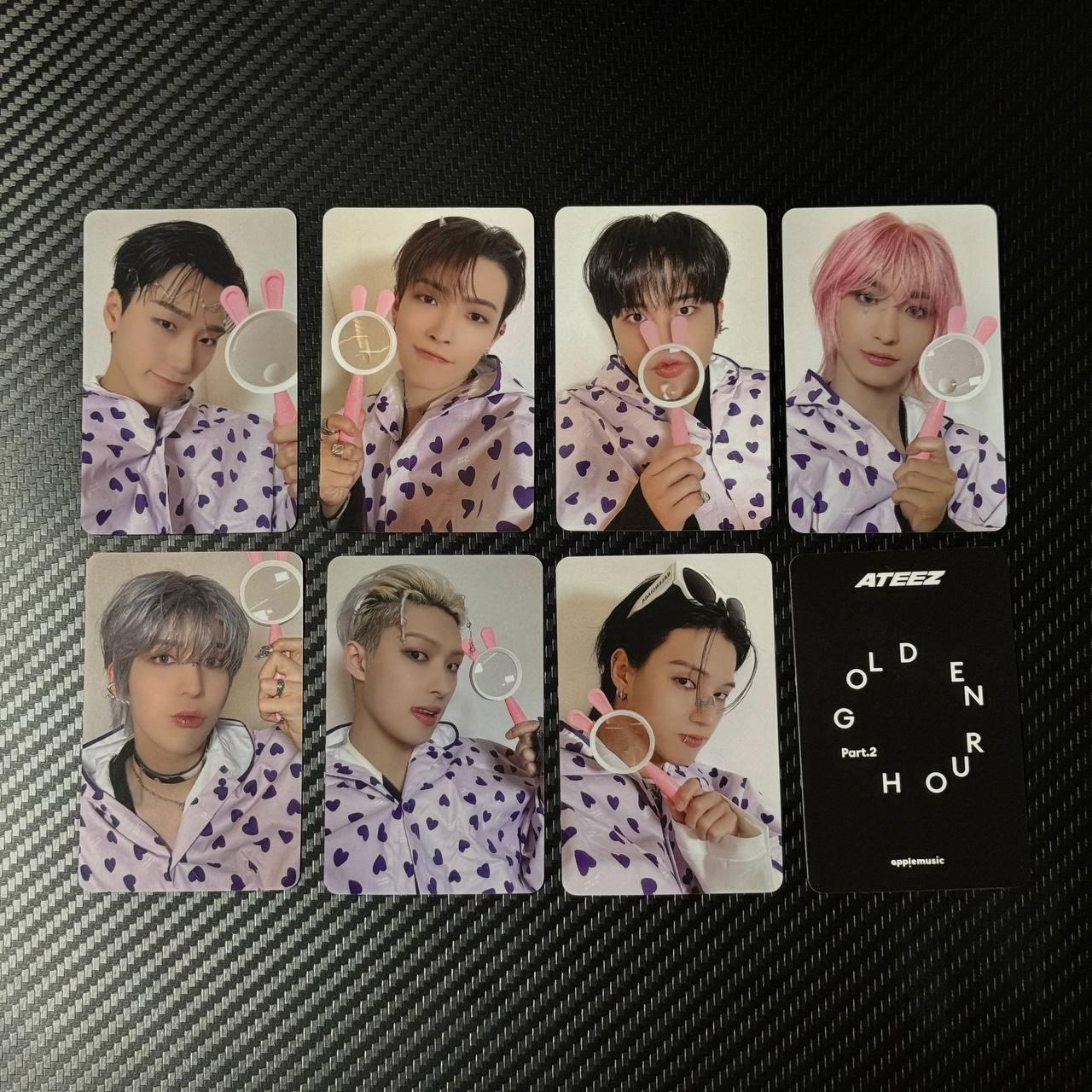 Ateez "GOLDEN HOUR : Part.2" - Apple Music Pre-Order Benefit Photocard