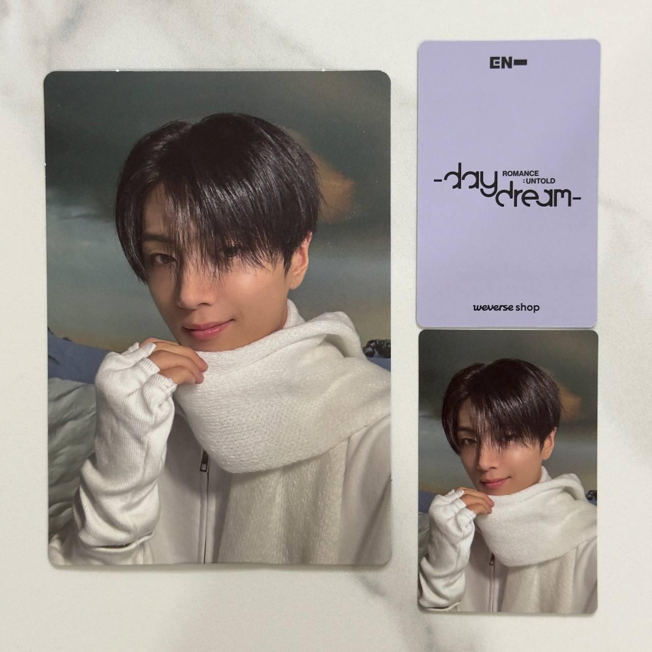 Jay Enhypen "Romance : Untold - Daydream" Official Photocard + Photo frame