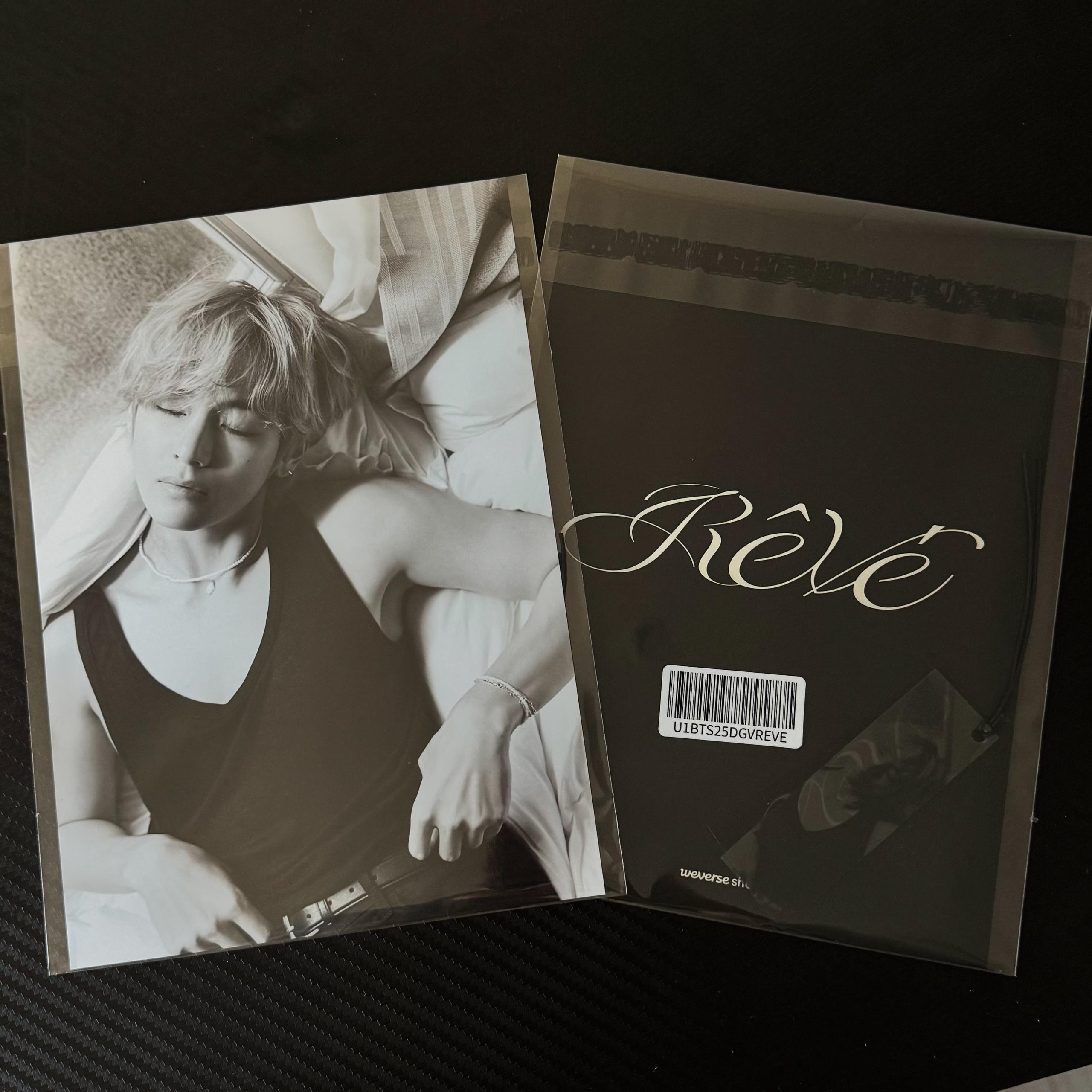 V (BTS) - Rêvé Photobook Weverse Pre-order set