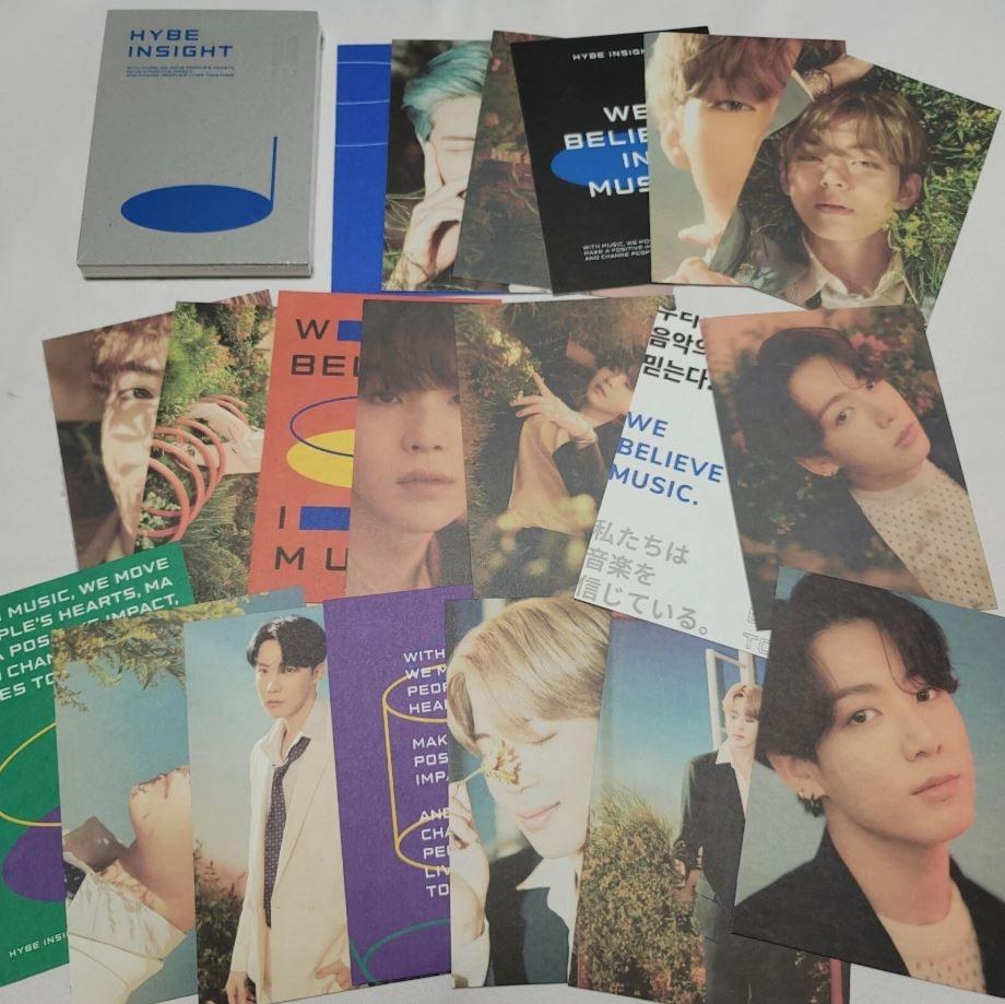 BTS - HYBE INSIGHT - Postcard Book