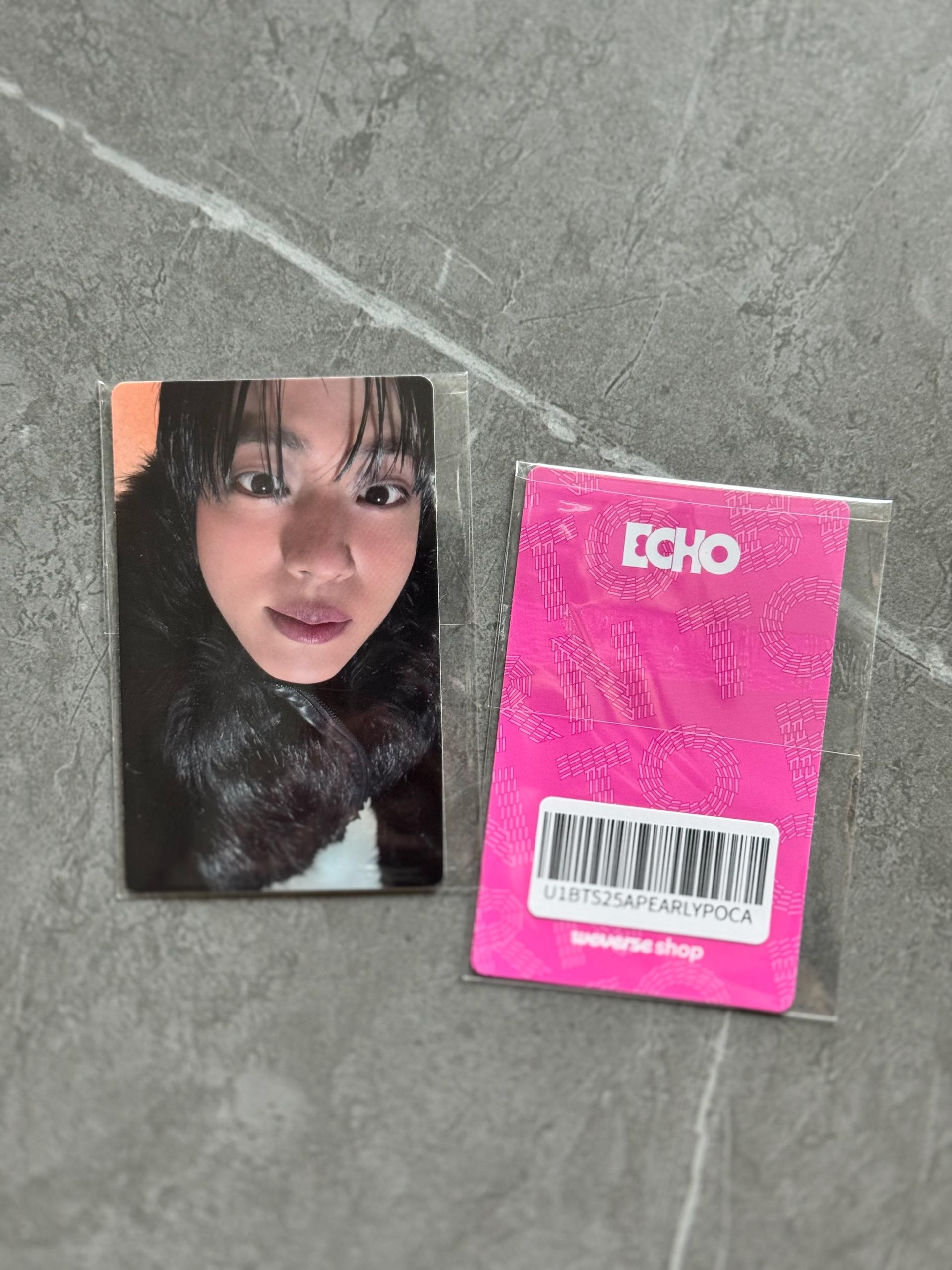 JIN - 'Echo' EARLY-BIRD Weverse Pre-Order Photocard