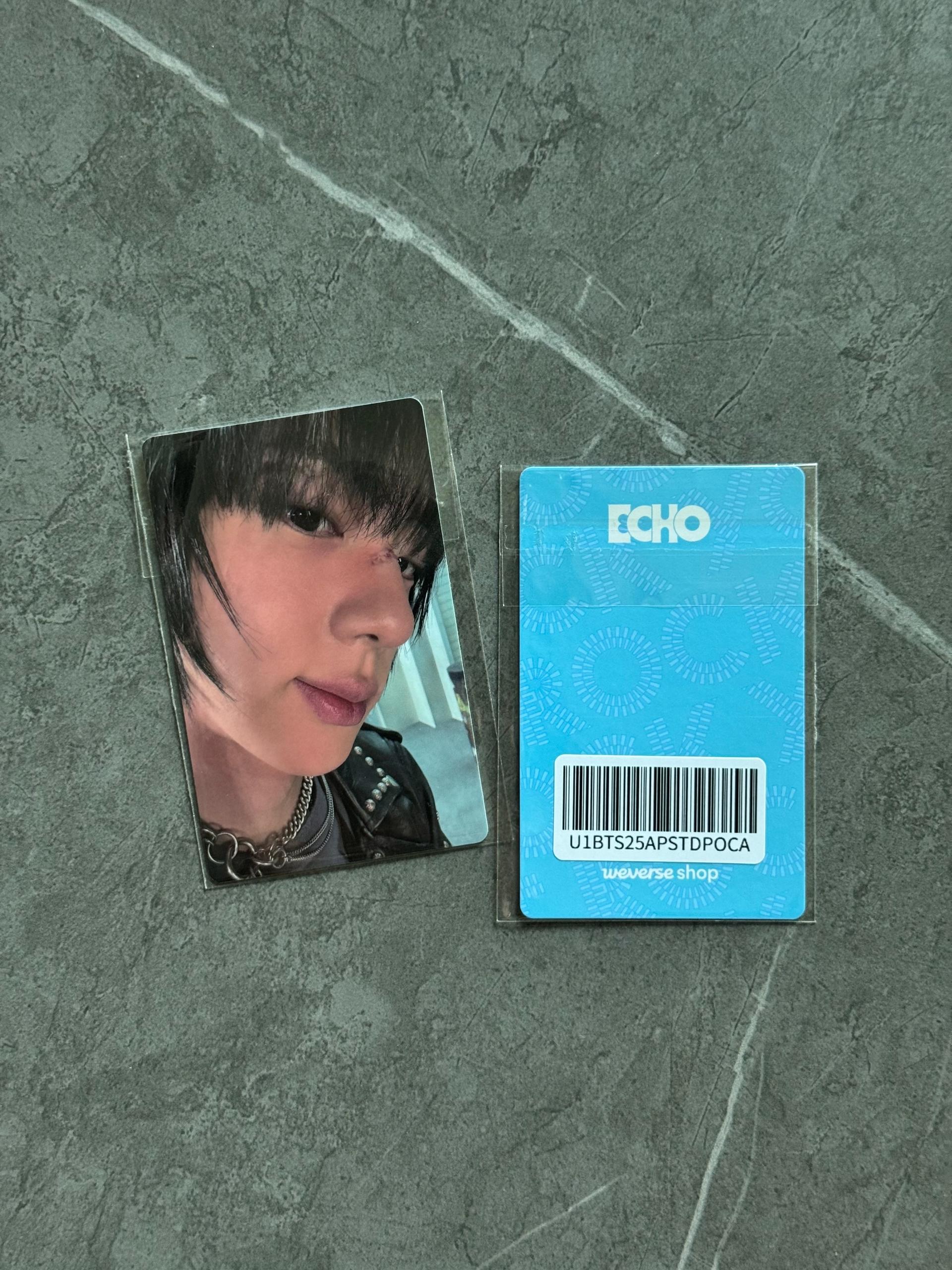 JIN - 'Echo'  Weverse Pre-Order Photocard