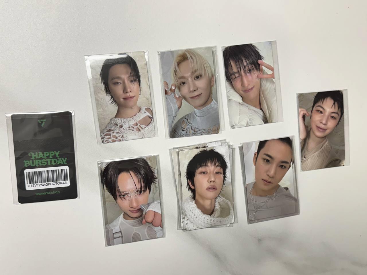 SEVENTEEN - Happy BirthDay Weverse Pre-Order Photocard