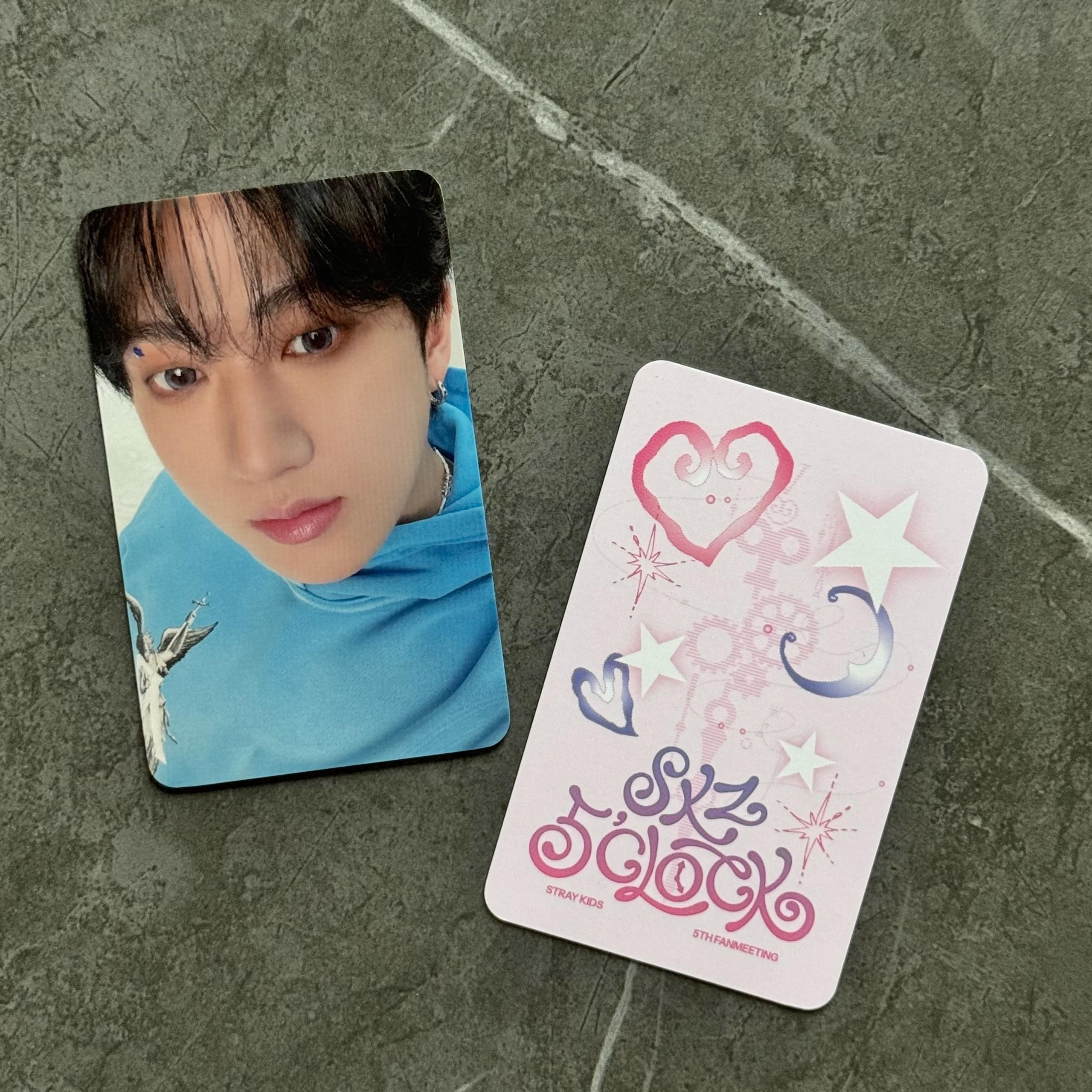 Stray Kids 5th Fanmeeting 5'oclock  Pre-Order Photocard