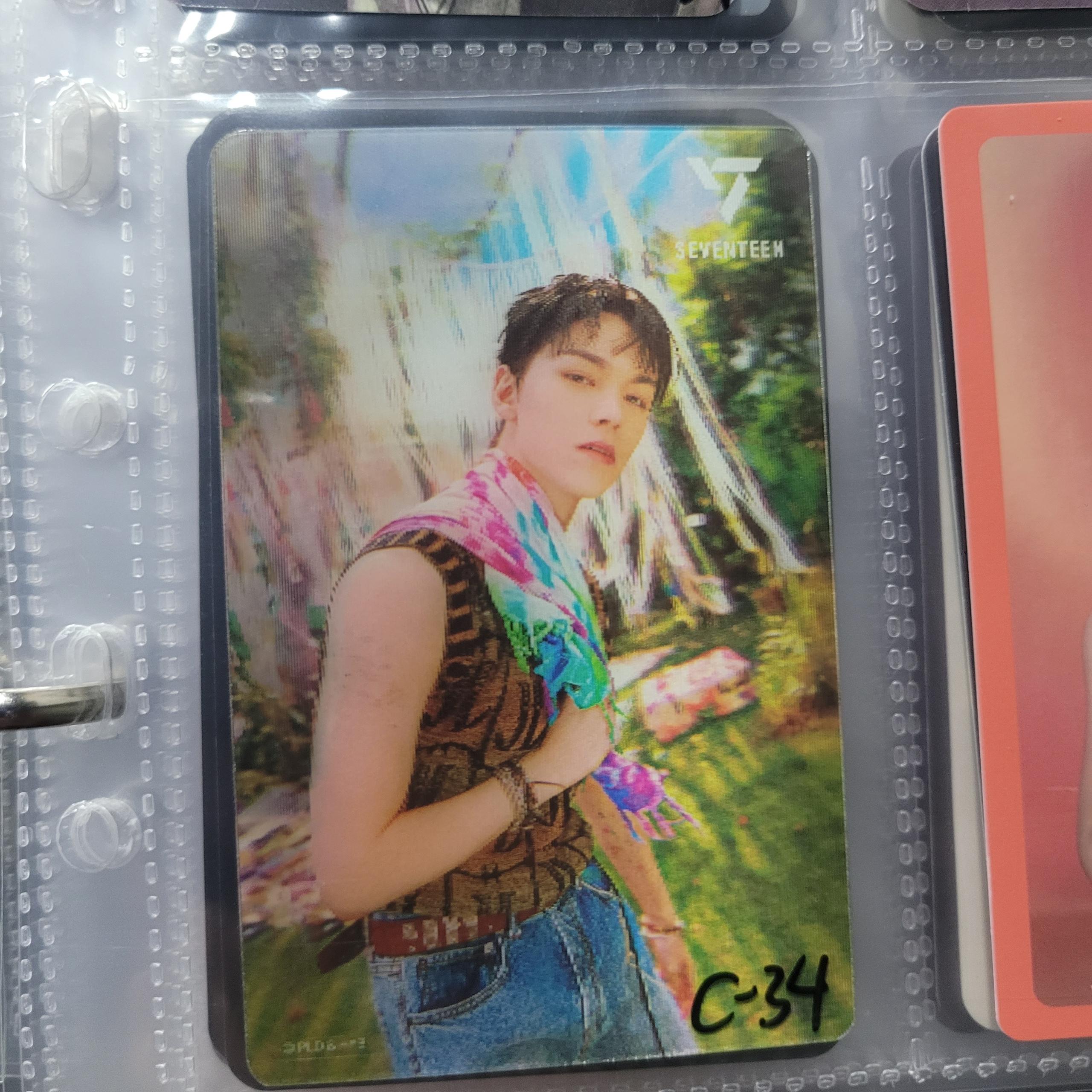 Vernon Seventeen Seventeenth Heaven Pre-order Photocard