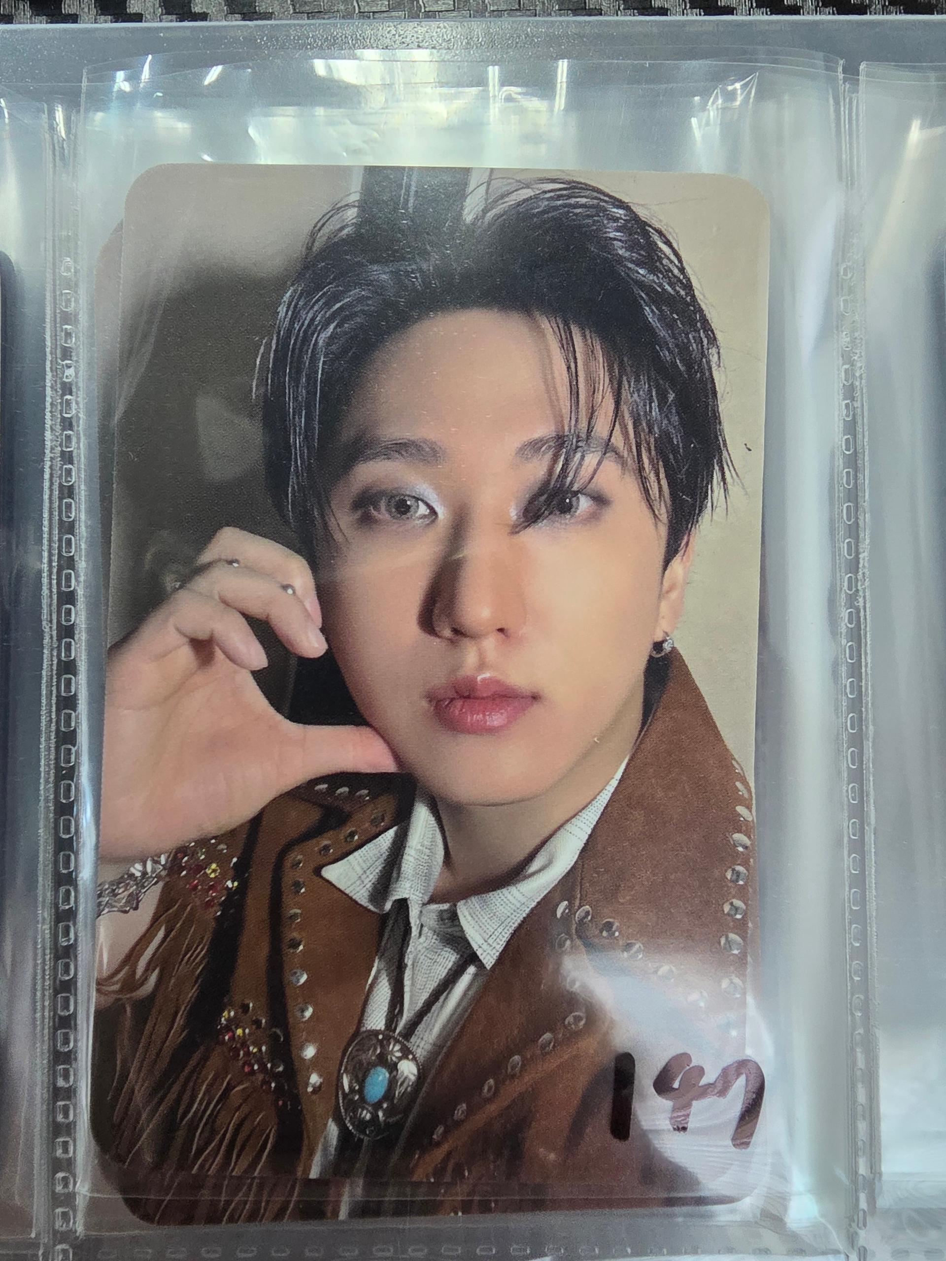 Changbin Stray Kids 'KARMA' Makestar POB Benefit Photocard