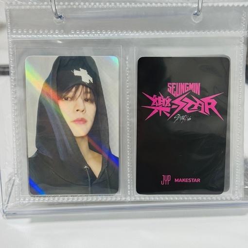 Stray Kids RockStar Photocard MakeStar Seungmin 