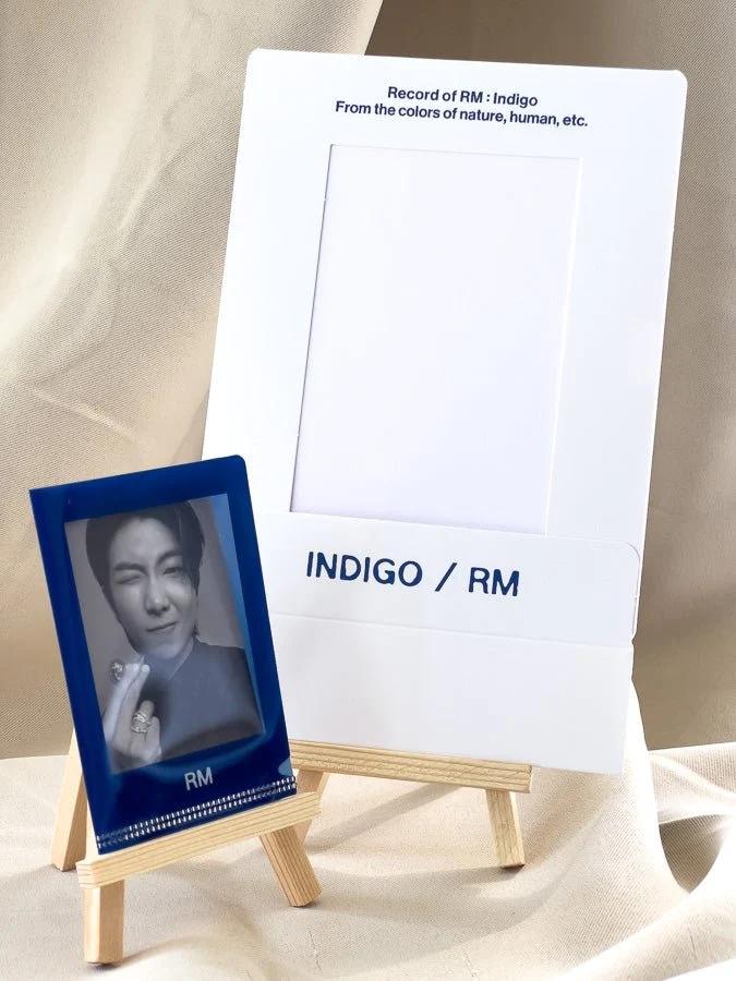 Indigo RM (BTS) photocard + holder