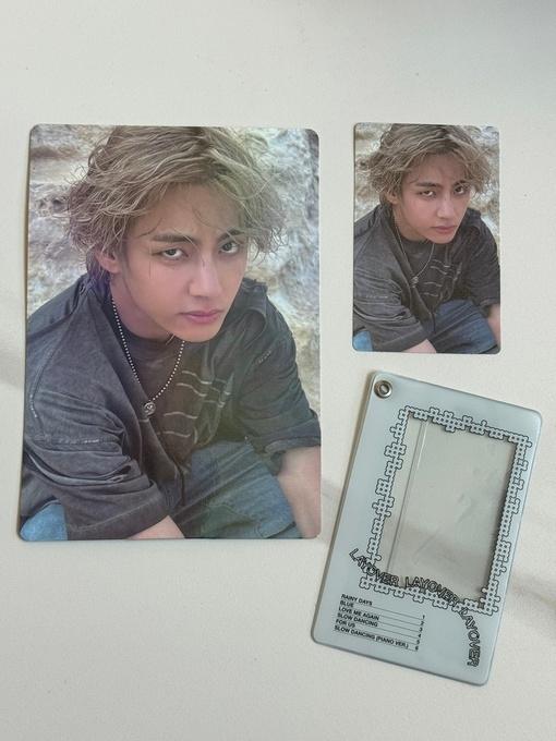 V BTS Layover Weverse Photocard set #4