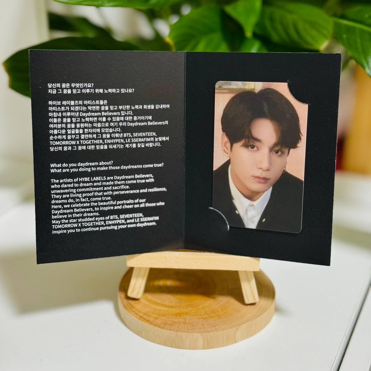 BTS Jungkook The Daydream Believers Photocard