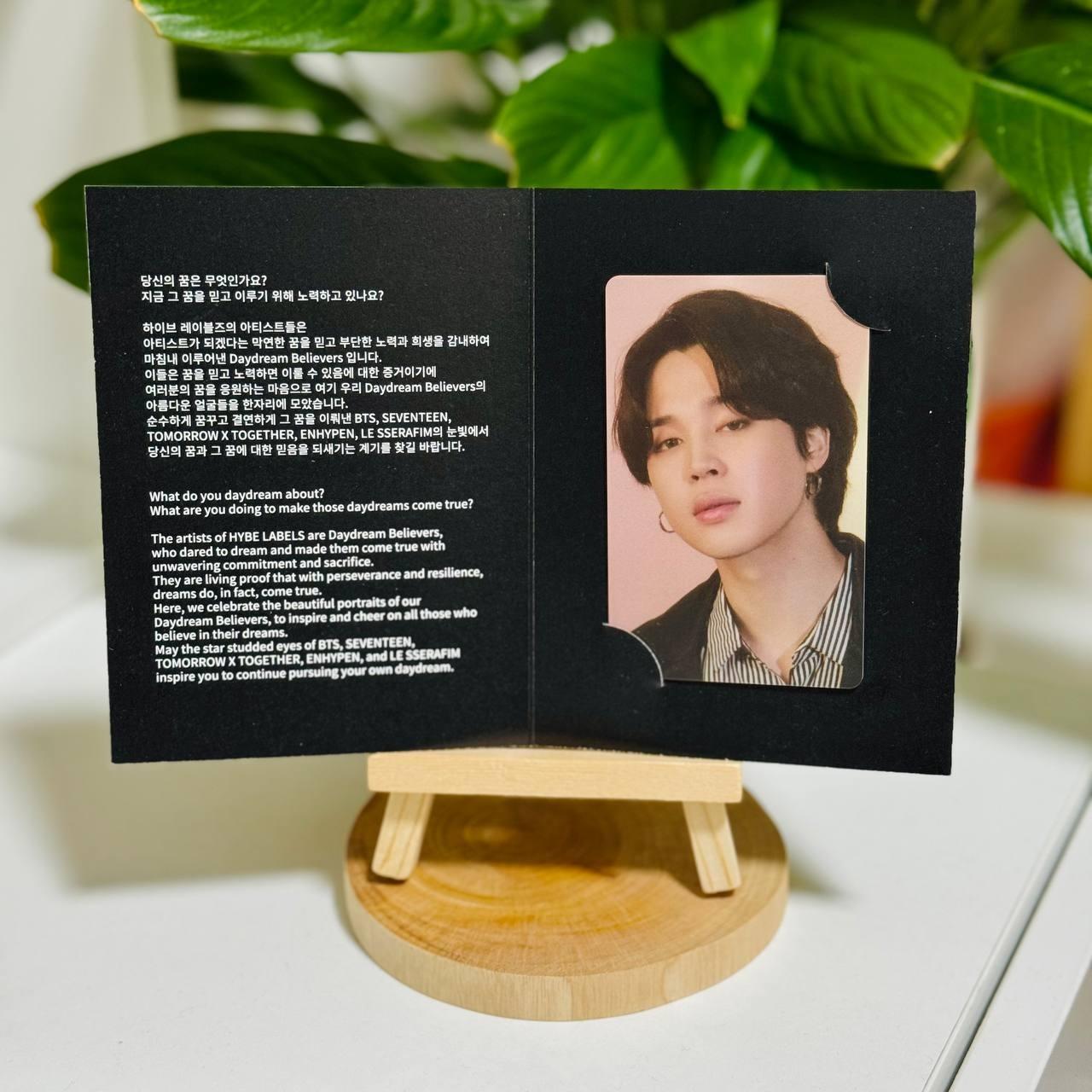 BTS Jimin The Daydream Believers Photocard