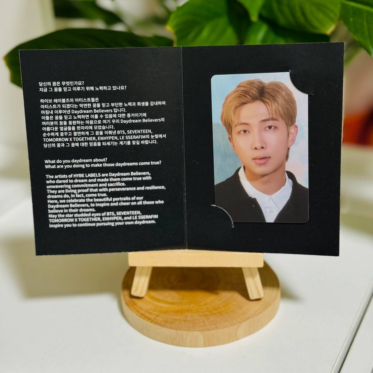 BTS RM (Namjoon) The Daydream Believers Photocard