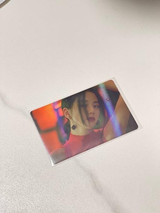 BlackPink Jisoo album photocard
