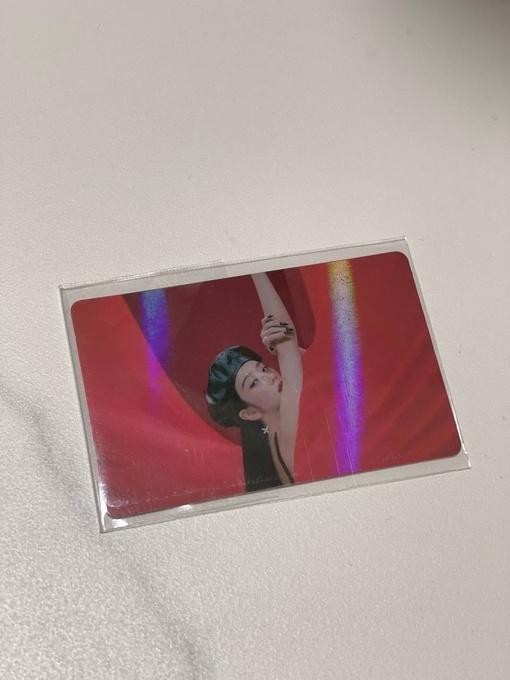 BlackPink Jisoo album photocard
