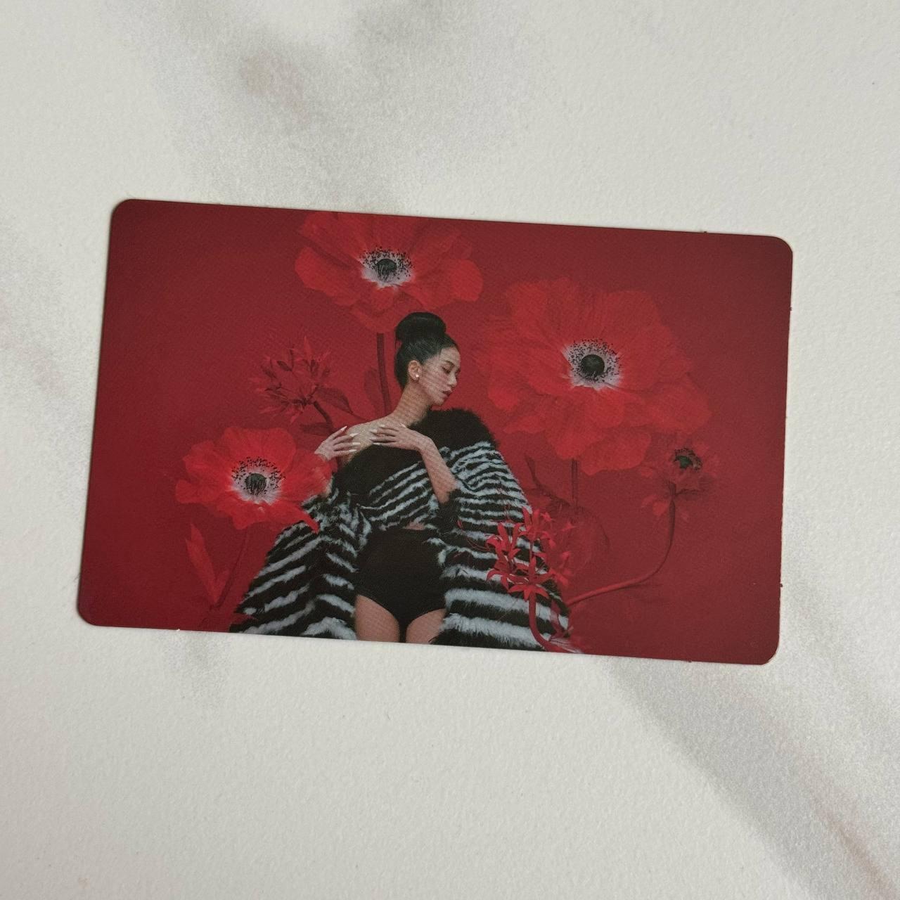 BlackPink Jisoo album photocard