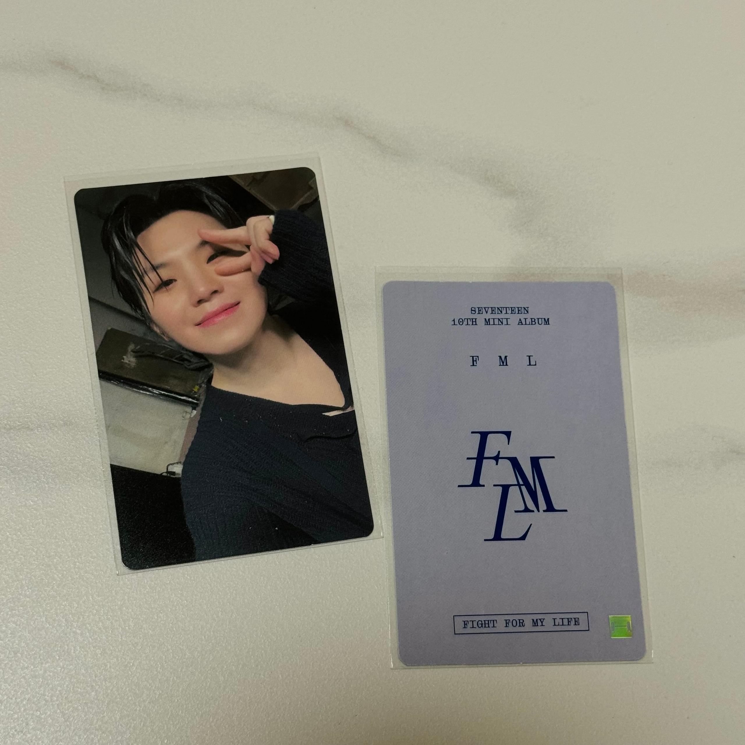 Woozi SEVENTEEN "FML" Official POWERSTATION LUCKY DRAW Photocard