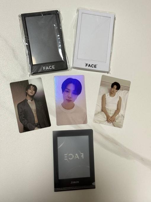 Jimin BTS Face Photocards max set #1