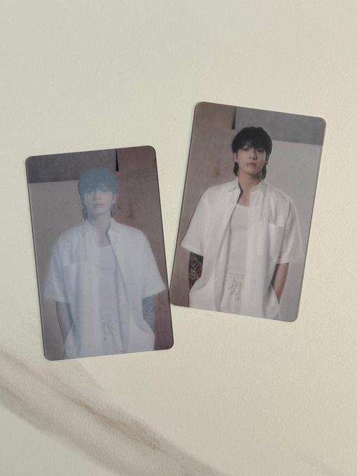 Jungkook BTS Golden PVC Photocard #2