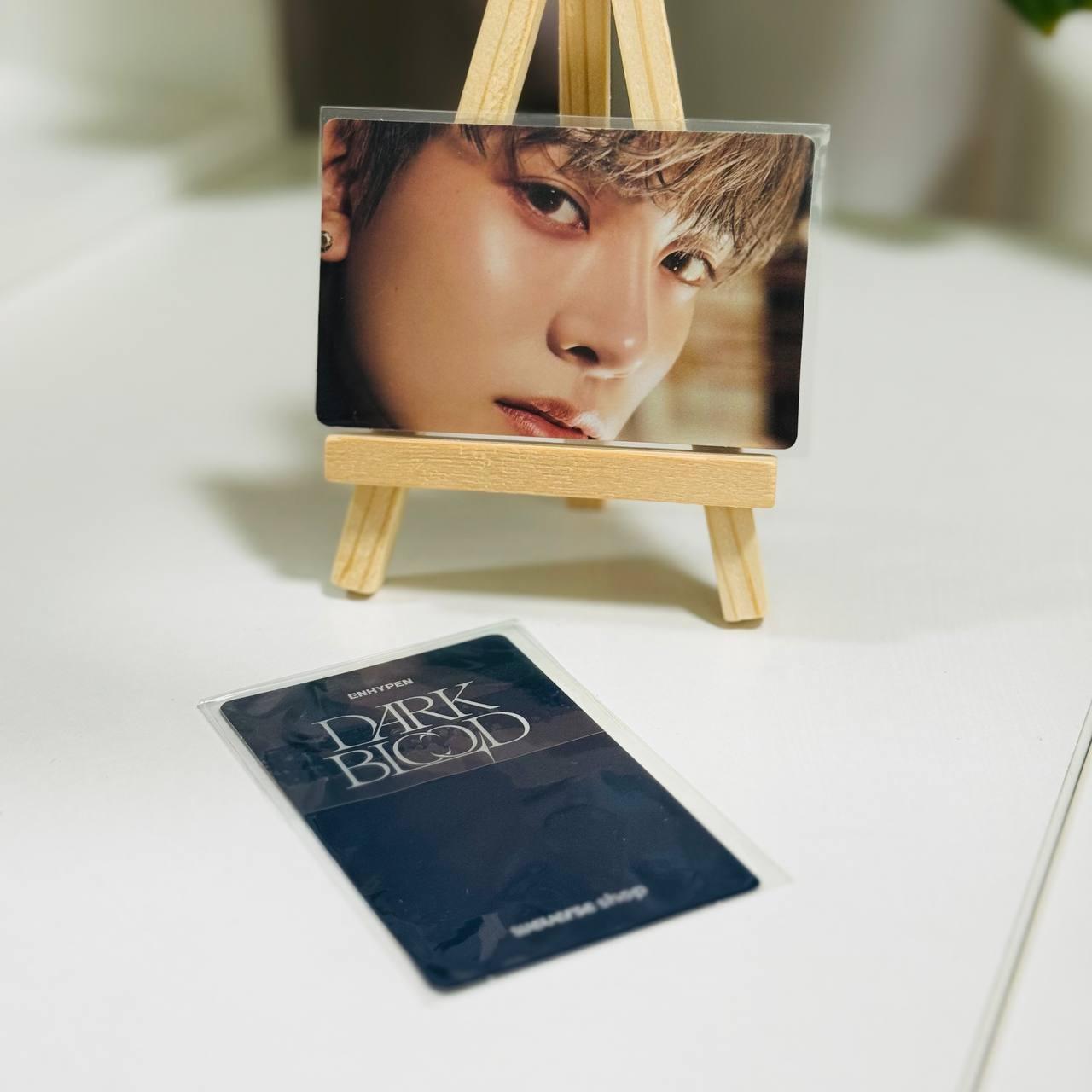 Enhypen Dark Blood Pre-order Photocard