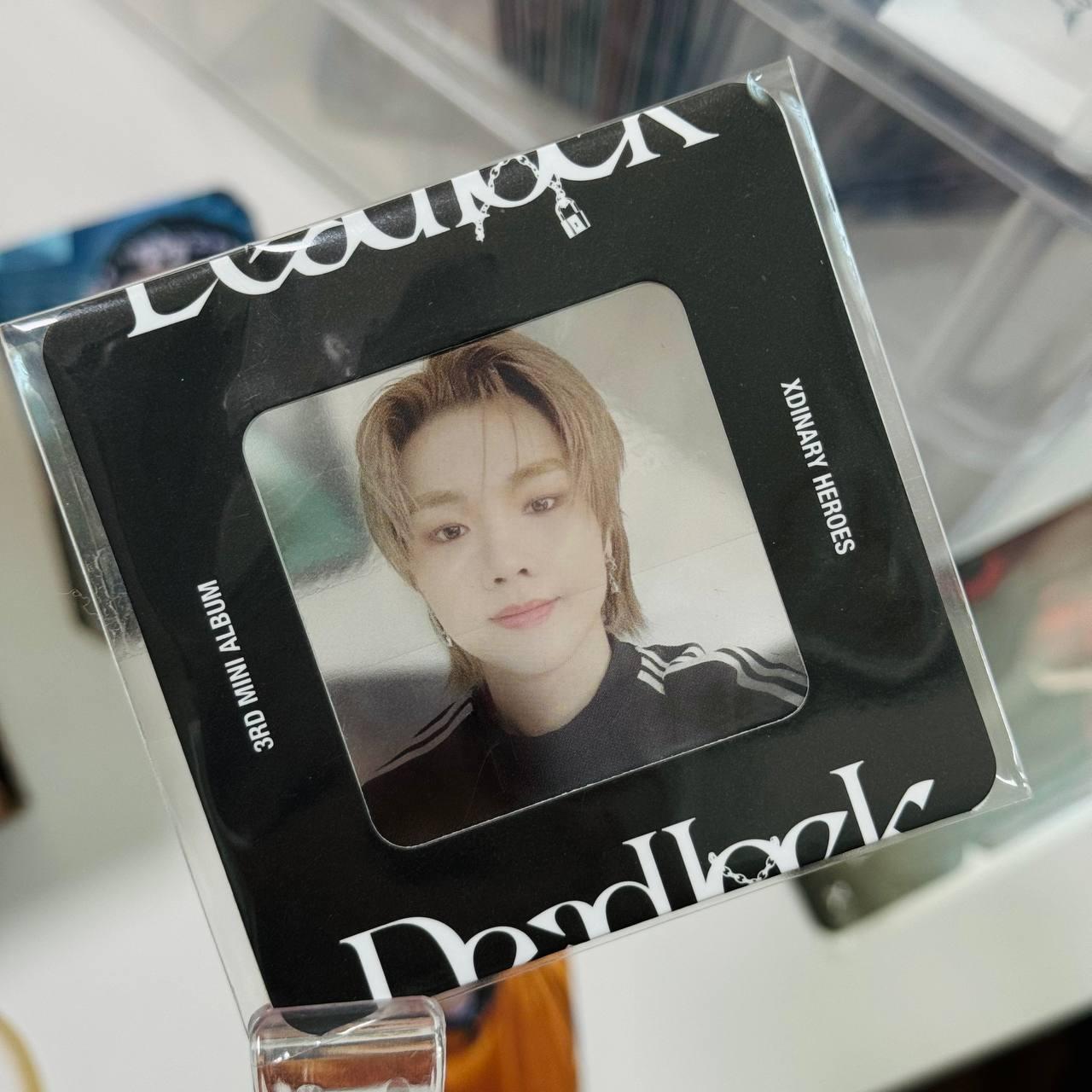 Jungsu Xdinary Heroes 3rd Mini Album Deadlock  Frame photocard 