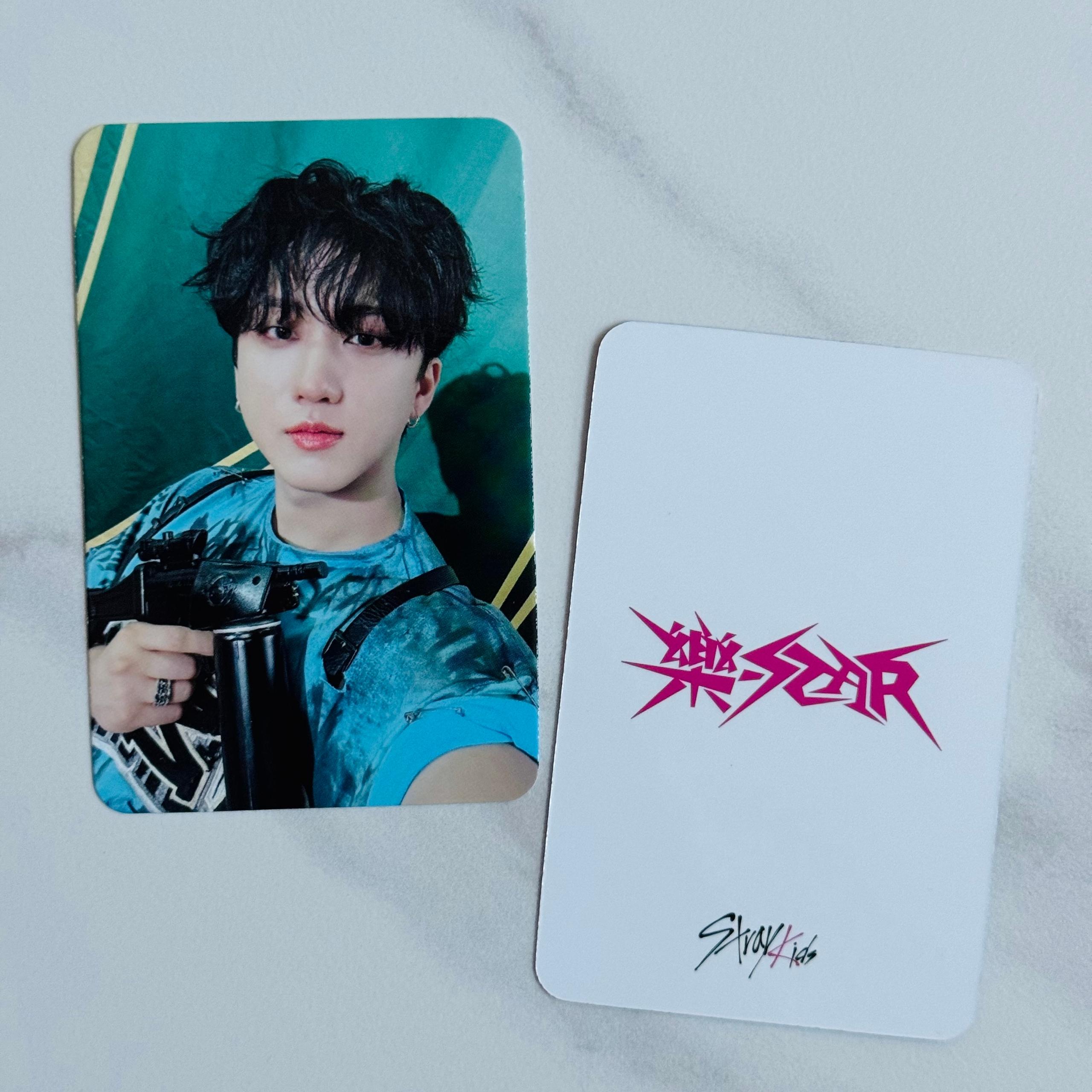 Changbin Stray Kids RockStar MusicKorea Pre-order Photocard