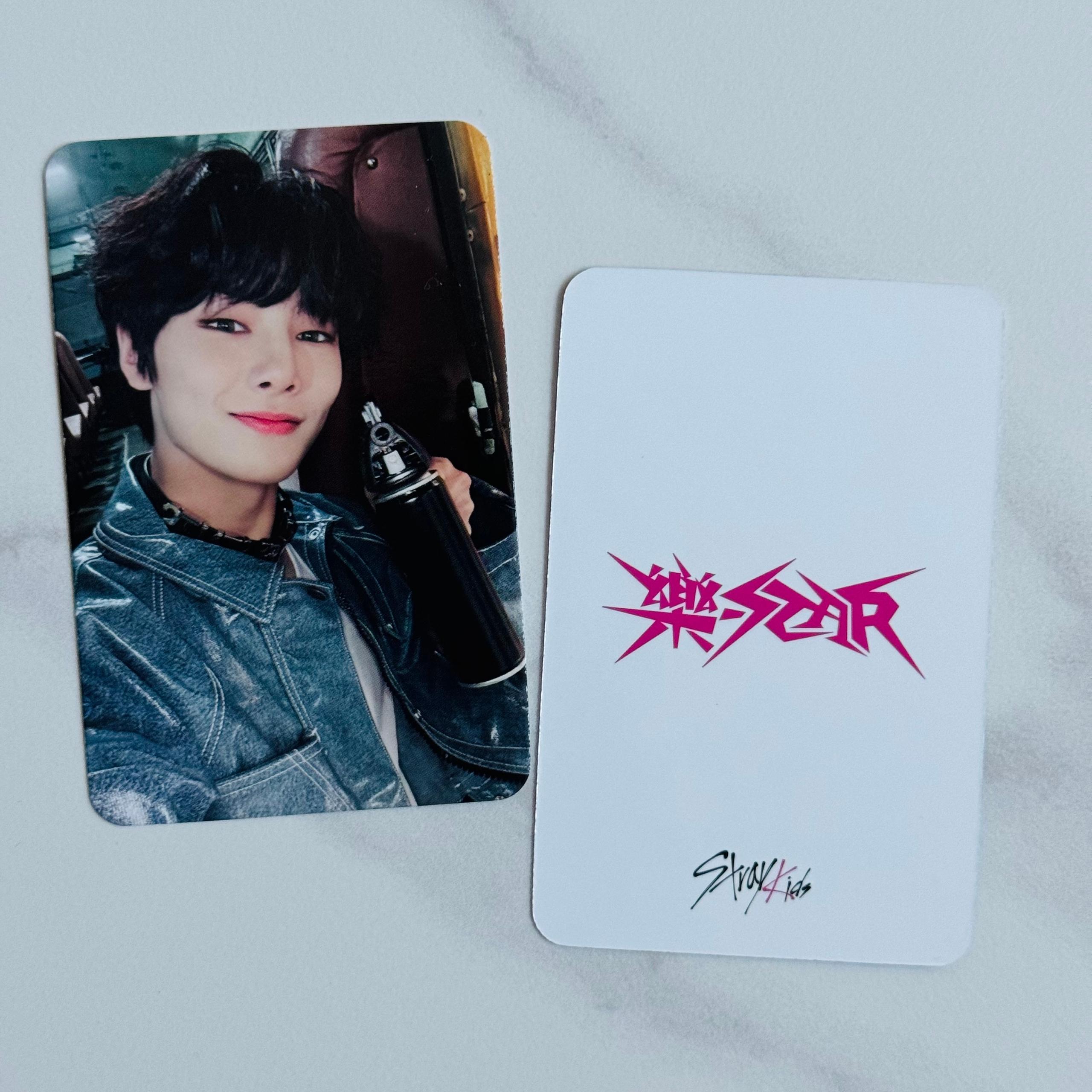 I.N. Stray Kids RockStar MusicKorea Pre-order Photocard